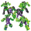 Figurines de jouets d'action Transformation 6 en 1 modèle MINI dévastateur 21CM figurine d'action Robot jouets en plastique cadeau enfant enfant 230422