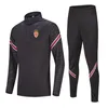 Новейшая ассоциация Sportive de Monaco, футбольные тренировочные мужские спортивные костюмы, комплекты курток для бега, спортивная одежда для бега, футбольный дом K191l