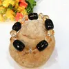 Странд ручной фантазии естественный прозрачный драгоценный камень хрустальные браслеты для женских ювелирных украшений Бохо браслеты