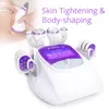 Anti-wrinkle 5MHZ RF Microcurrent Fat Burning Machine Facial and Body Slimming S Shape Vacuum Cavitation System Machine