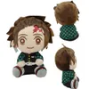 20 سم كرتون أنيمي شيطان سلاير ألعاب Kazuma Tanjiro Nidouzi Hand Donew Plush Toy Kids Hight