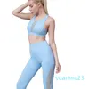 Yoga-Outfits, Teilset, Trainingskleidung für Frauen, Sport-BH und Leggings, tragen Sportbekleidung, sportlich