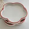 Sacchetti per gioielli Piatto in ceramica Vassoio per dessert Simpatico supporto in ceramica Gingillo decorativo