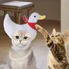 Hundkläder Duck Form Pet Hat Decoration Po Props Funny Cosplay Outfit Caps for Puppy Cat Small Dogs Holiday Party Easter