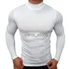 Mäns T-shirts Compression Shirts Men's Fitness Workout Long Sleeve T-Shirt Gym Training Topps Muscle Tees J231121