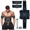 Sports Entertainment Vibration Belt Machine Ab Trainer EMS Abdominal Muscle Stimulator Toner Fitness Training Gear Home Gym Belt Q190L