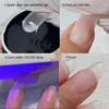 False Nails Soft Gel X False Nail Art Extension Tips Full Cover Press on Acrylic Nails Almond Capsule Faux Ongles Finger Tool 231121