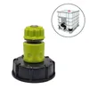 Adaptateur de robinet de réservoir IBC, connecteur de tuyau d'arrosage en plastique, adaptateur de tuyau de remplacement, pièces de raccord de Valve, raccord de réservoir d'eau 268O