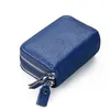 Portafogli Portafoglio con cerniera in pelle PU moda per donna Pochette Porta carte Portamonete pieghevole femminile Portamonete Portamonete Porta chiavi