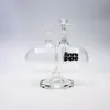 7.5inch Clear Glass Bong Gravity Bong Water Pipe 14mm Female Joint with Bowl with Downstem