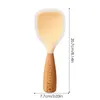 Spoons Rice Spoon PaddlePaddle Paddle Plastic Non Stick White Cooking Scoop High Professional Potato Server Spatul