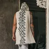 Men's Casual Shirts Summer Vintage Men Clothes Sleeveless Buttoned Vest Totem Printed Loose Cotton Linen Tank Tops Hooded Cardigan