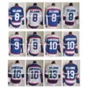 Vintage Hockey Jersey 13 10 Dale Hawerchuk 9 Bobby Hull 8 Teemu Selanne 16 Laurie Boschman White Blue CCM Retro Rare