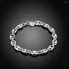 Charm Bracelets Low Price Arrival Silver Plated Bracelet For Women Classical Jewelry Bridal