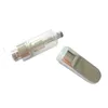 プラスチックチューブ付きシルバーTh205ベイプカートリッジセラミックガラスクロムメタル0.5ml 0.8ml 1.0ml 510スレッド空のカート