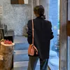 Ternos femininos jaqueta sólida casacos para mulher solto preto outerwears coreano chique e elegante blazer mulher moda 2023 venda ao ar livre roupas