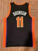 Mens 11 Jalen Brunson Basketball Jerseys Blue Shirts City Black S-XXL