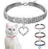 Halsbanden Met Diamant Strass Dierbenodigdheden Kat Puppy Kraag Huisdieren Ketting Voor Kleine Middelgrote Honden T9I002499