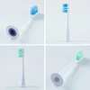 Cabeça de escova de dentes para Xiaomi Mijia T300T500T700 Sonic Cabeças de escova de dentes elétrica substituíveis bocais de recarga 4 cores com tampas antipoeira 420 unidades 231121