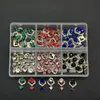 Nagelkunst Decoraties 60pcs Zirkonia Vlinder Nagelbedels Sieraden 3D Planeet Nagelkunstdecoratie Glas Kristal Steentjes Nagel Hartvormig Diam 231121