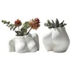 Jardinières Pots Résine Sexy Body Art Pot De Fleur Vase Poitrine Butt Statue Pot De Fleur Décoratif Oeuvre Pour Bureau Décorations Pour La Maison Bureau Vase Humain 230422