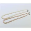 FEIRUN 4-9Mm 3A Round Fine Traditional Real White Freshwater Pearl Necklaces