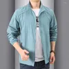 Heren Jackets Bomber Jacket Militaire tactische tactische Zipper met lange mouwen Buiten snel droge sweatshirt Casual Koreaanse modejassen dunne tops