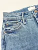 Jeans da donna 2023 moda vita alta elasticizzata gamba larga svasata