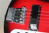 Custom 4003 Rick 4 Strings Bass Guitar Red Burst Electric Bass Top Caffence Южнокорейский импортированный аксессуары бесплатная доставка