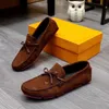 Major Driver Estate Loafer Shoes Designer Men Arizona Hockenheim Loafers Embossed Fashion Leather Dress Mules Derby Casual Shoe Size 38-45 04