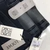 2023 Heren Designer Nieuwe Loewee Jeans Hoge Kwaliteit Luxe Designer Loewe Jeans Heren Herfst/Winter Ultra Slanke Kasjmier broek