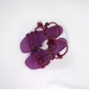 Sandálias moda feminina 2023 rendas até roma sandália verão calçado gladiador casual sapatos de banda estreita de mulheres