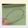 Fashion Classic Lucky Link Chain Beads Bracelet roestvrij staal voor 18K vergulde gouden S925 Silver van Womengirls Wedding8050640