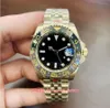 U1F Factory Mens Watch Top Quality 40mm GMT 126713 126718 18K Yellow Gold Watches Jubilee Armband Sapphire Glass ST19 MEKANISK AUTOMATISKA HERRISLUTSKRIFTER
