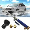 Alloy Wash Tube Hose Car High Pressure Power Water Jet Washer Spray Nozzle Gun with 2 Spray Tips Cleaner Watering Lawn Garden Y200267J