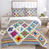 Bedding sets Duvet Cover Boho Persian Style Set 3 Piece with 2 Pillows Queen King Size Full Teen Women Bedroom Room Decor 231122