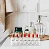 Caixas de armazenamento Lipstick Holder Organizer Exibir rack de maquiagem de maquiagem acrílica caddy lip lip lip lip glowtop lipgloss desktop