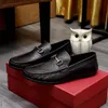 Mocasines de moda clásicos de cuero genuino para hombres, zapatos de vestir formales de negocios, zapatos planos de marca de diseñador para fiesta y boda, talla 38-46