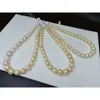 Wholesale Traditional Big Size Seawater Strand Real Cultured Natural Cheap Price South Sea Golden Pearl Necklace Designs