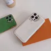 Ontwerpers Luxurys Telefoonhoesje voor iPhone7/8 11 11Pro 12 12Pro 13 14 Tide Hoog verschijningsniveau Nieuw geëlektroplateerd frame Mobiele telefoonhoesje