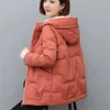 Trenchs de femmes manteaux 2023 coréen hiver veste à capuche femmes parkas à manches longues épaissir chaud coton jacke parka femme vêtements d'extérieur pardessus