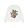 23 Nieuwe Pure Alien Yoda Losse Schouder Herfst Ronde Hals Capuchon Paar Trui Heren- en Damesmode Trend Veelzijdige en comfortabele hoodie