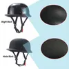 Casquettes de cyclisme masques casque de moteur rétro Moto Scooter Vintage demi visage motard Moto Crash Moto Casco 231122