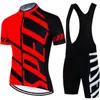 Set di maglie da ciclismo Set di maglie da ciclismo Abbigliamento da ciclismo da uomo Estate Manica corta MTB Tuta da bici Abbigliamento da bici Ro248Q