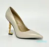 High Heels Women Designer تضخ العلامة التجارية الفاخرة الفاخرة الحجم 35-42 نموذج