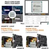 Motherboards Gigabyte B450M Ds3H V2 Amd 4650G Cpu Micro-Atx B450 Ddr4 293Hz M.2 USB 3.1 128G Motherboard Kit Placa Mae Drop Delivery C Dhtvi