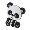 Zęby dziecięce zabawki FKISBOX 20PCS Silikonowe panda dzikie teether BPA darmowe zwierzę urodzone ząb ząb do żucia pielęgnacja zęba