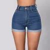 Shorts actifs femmes Sexy taille haute Zipper Denim Jeans pantalons femmes salopette conseil pour nager