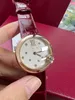 Vrouwen kijken luxe horloge Zwitserse beweging rode krokodil lederen riem ontwerper horloges quartz beweging diamanten horloge groothandelsprijs snelle levering