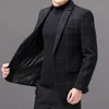 Abiti da uomo Blazer Abbigliamento di marca Moda Casual da uomo Business Plaid Slim Fit Giacca da abito formale Blazer Giacca da completo Cappotto S-3XL 231122